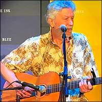 Jonathan Ochshorn playing at Ake Gallery open mic in Cortland, NY